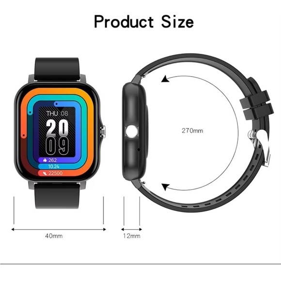 Smartwatch with Gray Strap | NEW IN BOX - Picture 6 of 9